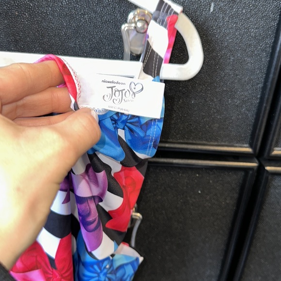 ART CLASS GIRLS JOJO SIWA BOW PRINT SWIMSUIT S (6/6X) - EXCELLENT CONDITION - Picture 7 of 7